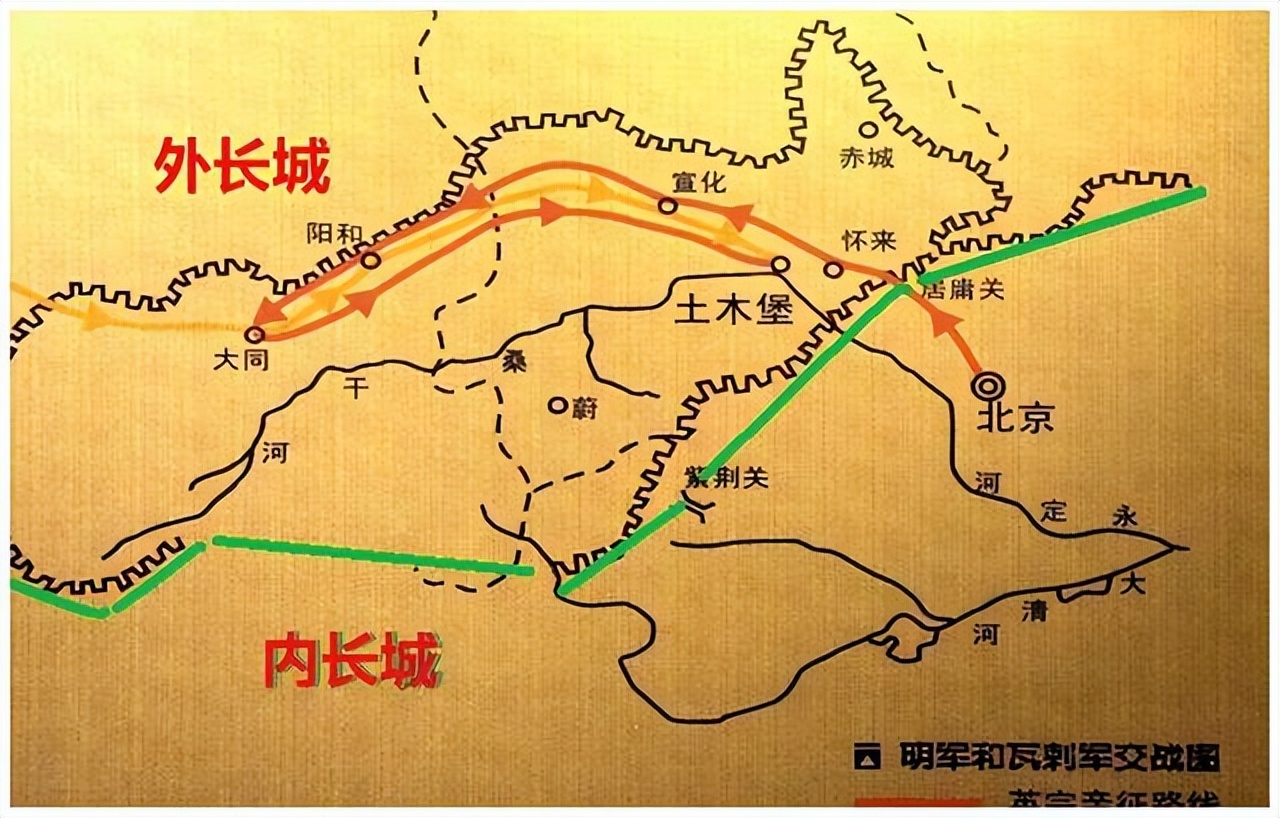 雁门关位于内外长城之间雁门关最重要的时期就在北宋初期,作为双方的