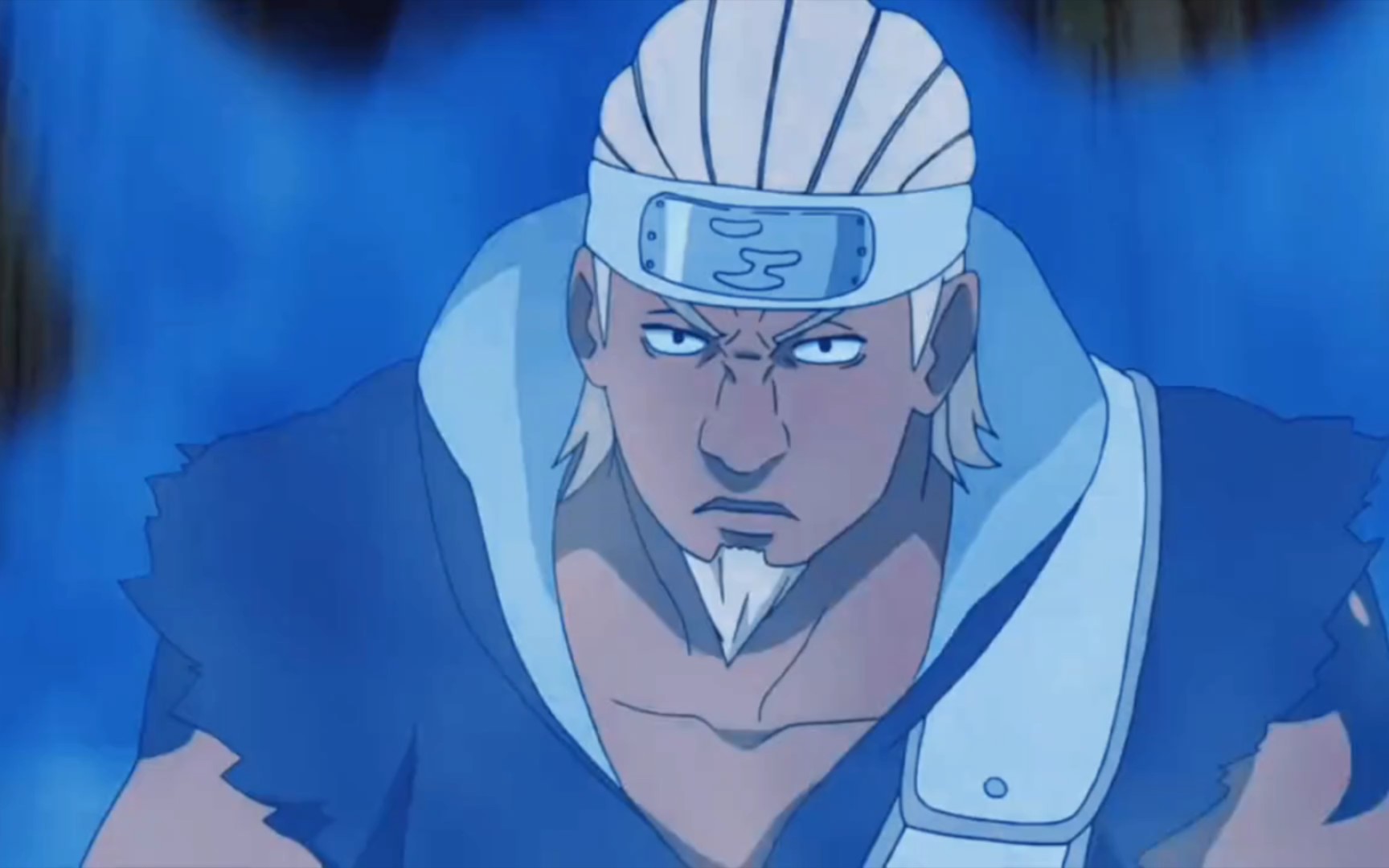 《火影忍者》中四代雷影打得过黄色的虎皮面具男吗?