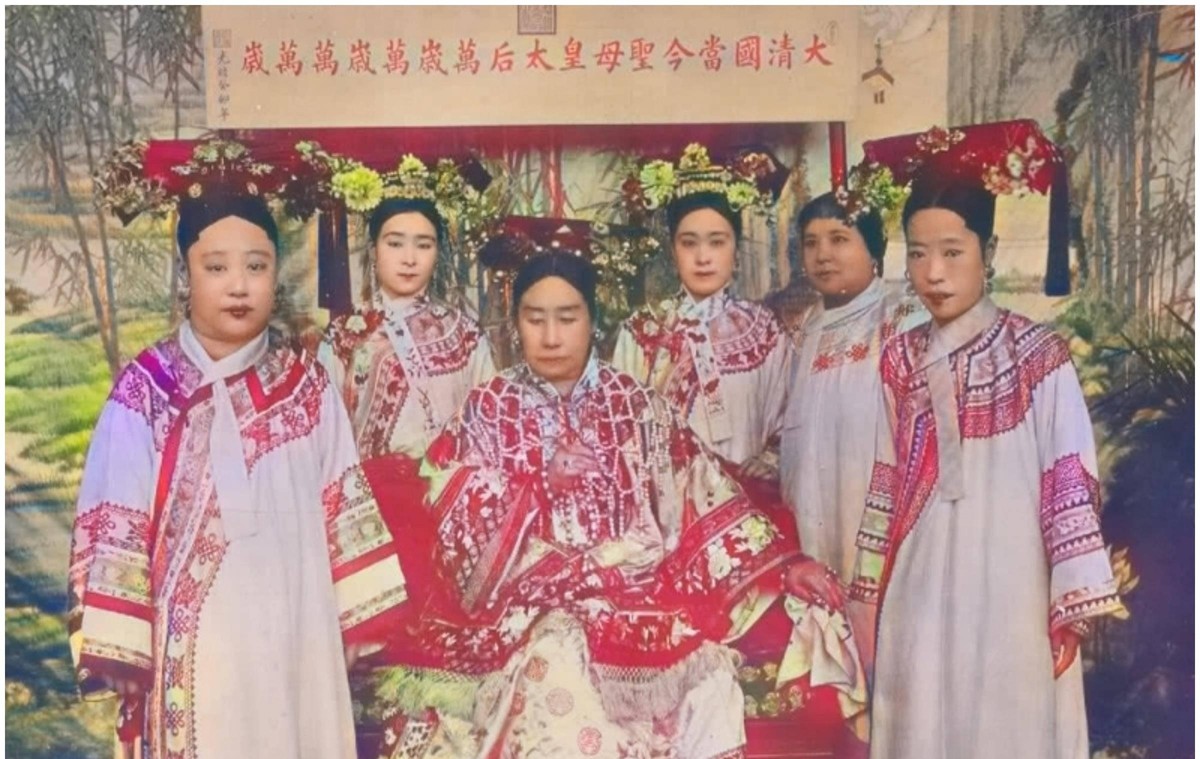 历史:清朝皇室老照片
