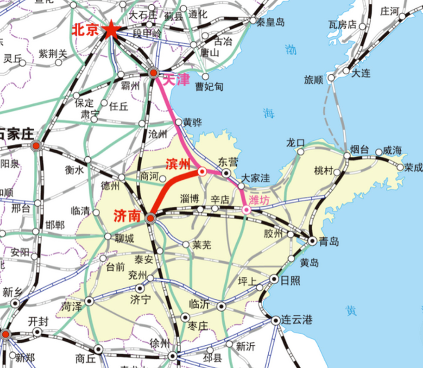 德商城际与德无城际有竞争,如何抉择,鲁北三县的高铁梦还有多远