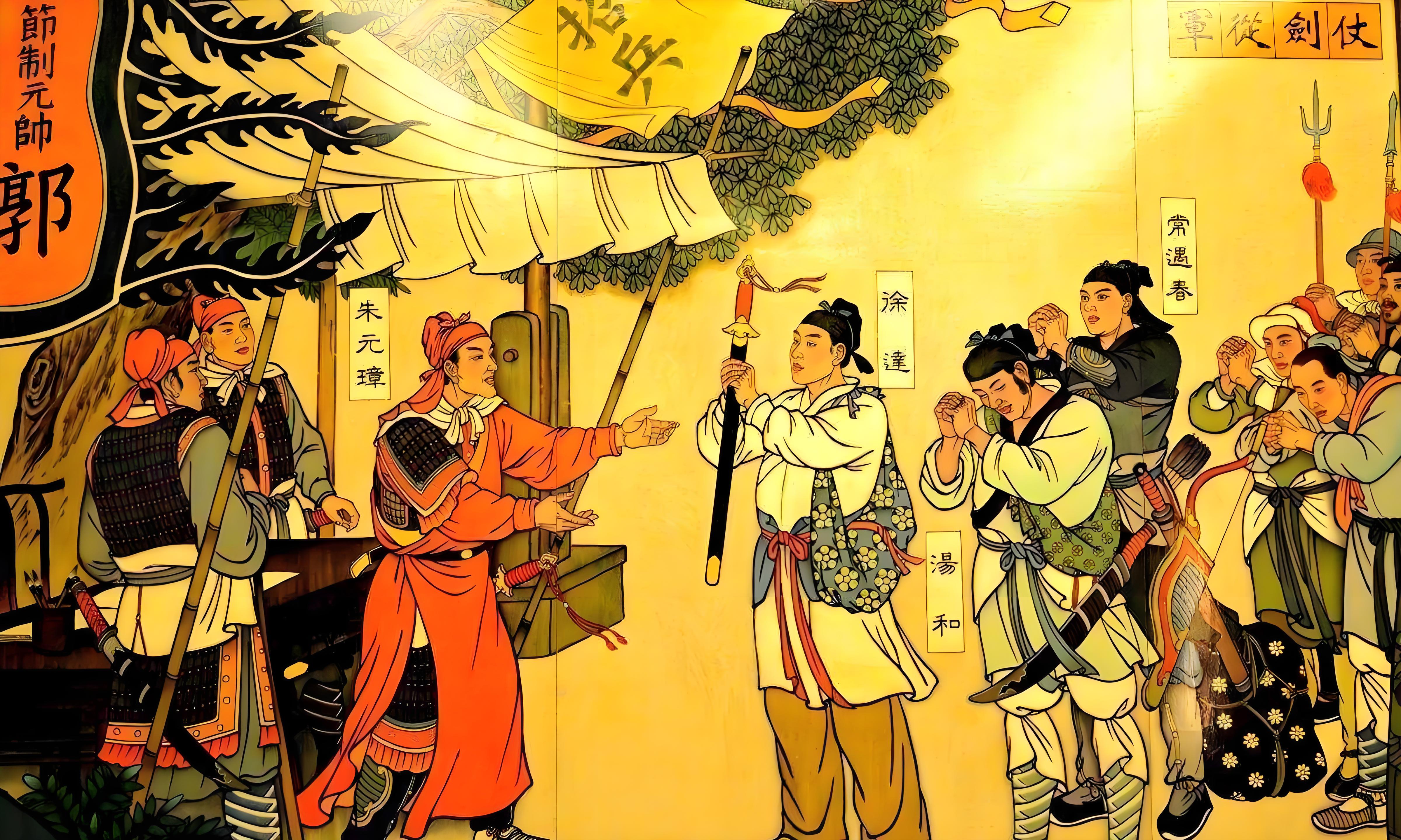 从和尚到天子——朱元璋,贫苦人家,最强草根皇帝,建立大明王朝