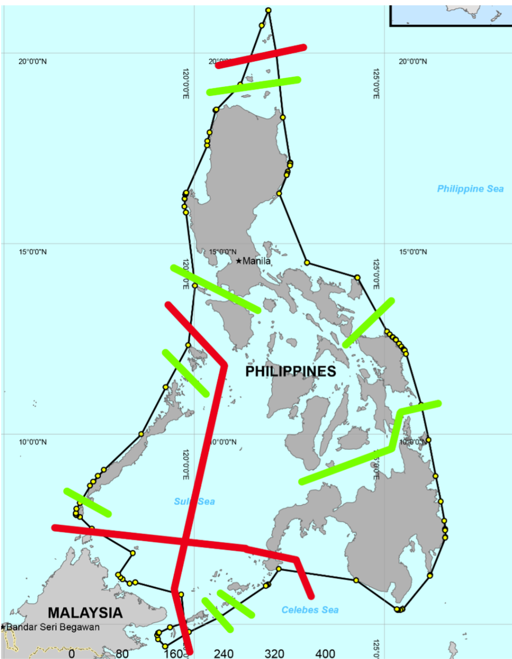 签署通过了《菲律宾海洋区域法》和《菲律宾群岛海道法》