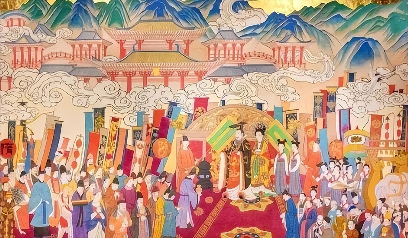 杨广死后,十六院夫人被李渊占有?