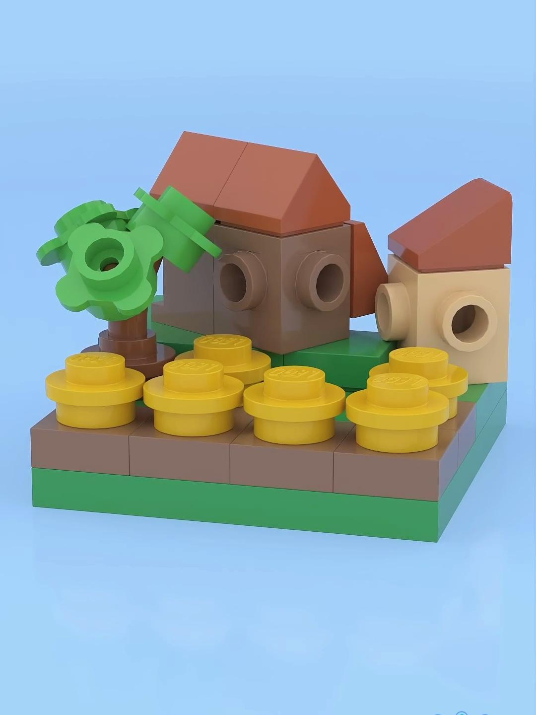 乐高微型农场.小田地,大乐趣!