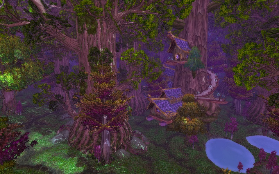 暗夜精灵任务剧情故事第一集:在幽影谷初步开始维持生态平衡