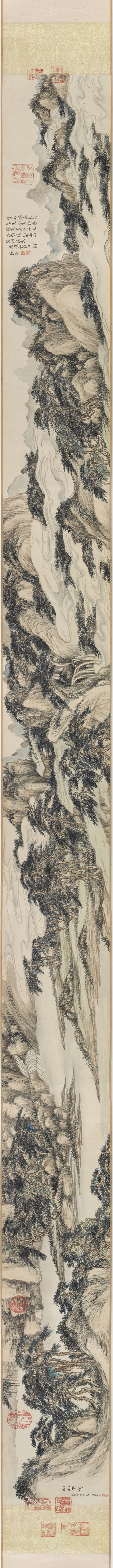 清代画家董邦达绘画作品