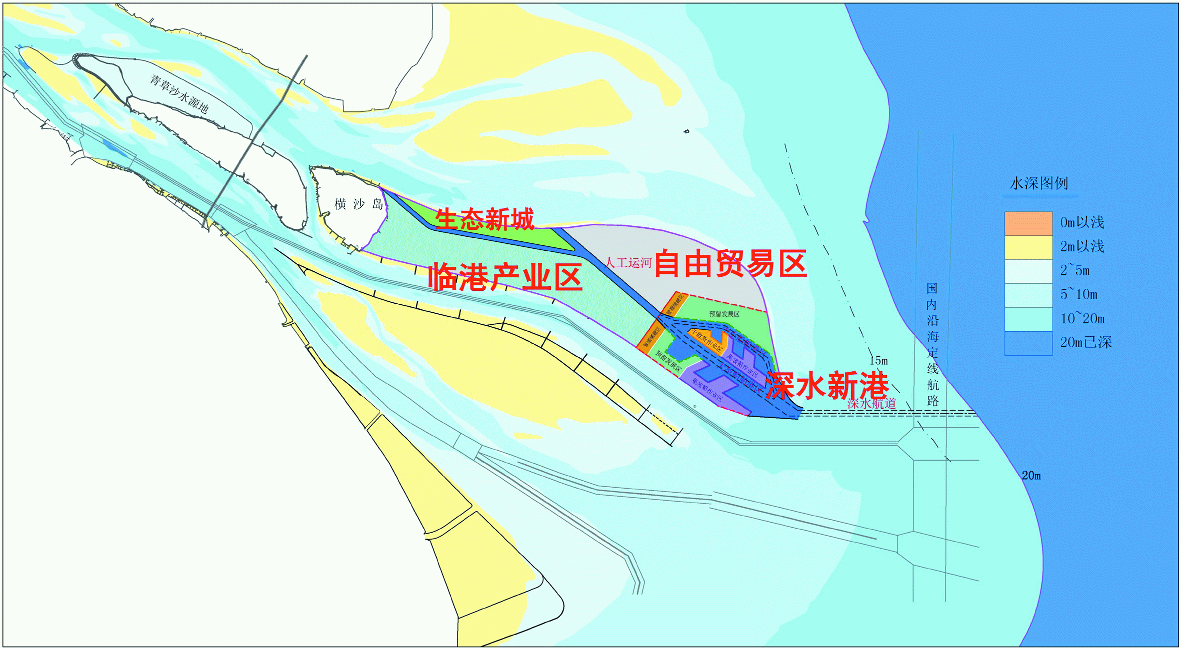 上海市横沙岛地图图片