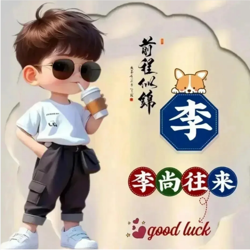 李字微信头像图片大全