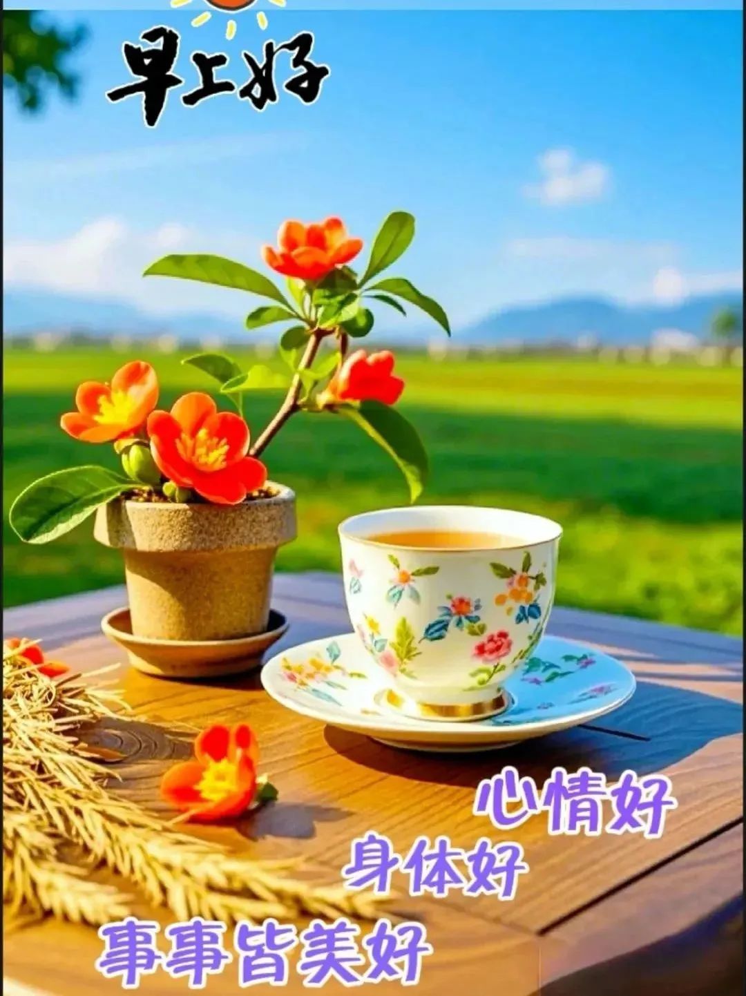 15张今日最新早上好表情图片大全,身体健康,开心快乐