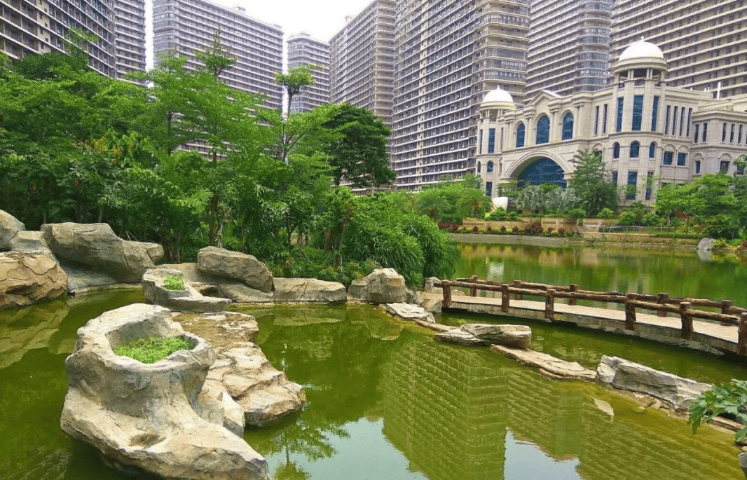 黄岛山海湾小区图片