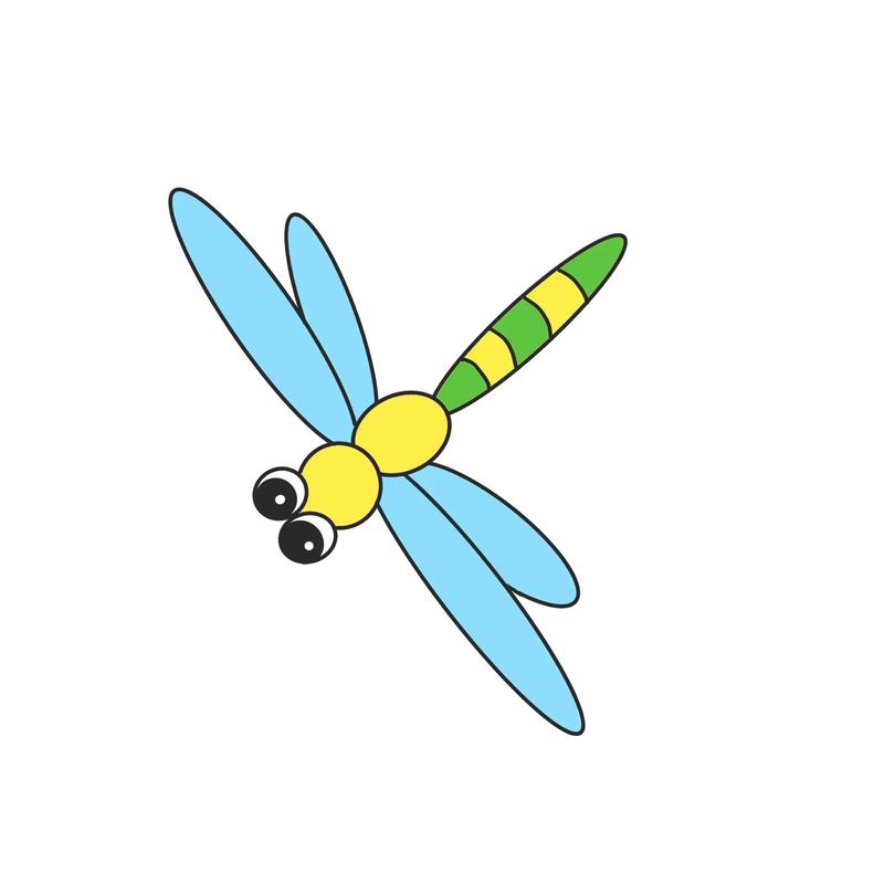 蜻蜓简笔画有几种画法