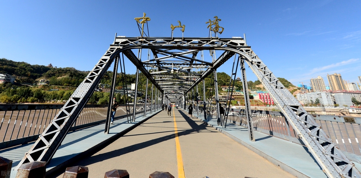 "天下黄河第一桥"中山桥,历经劫难仍屹立不倒,入选工业遗产