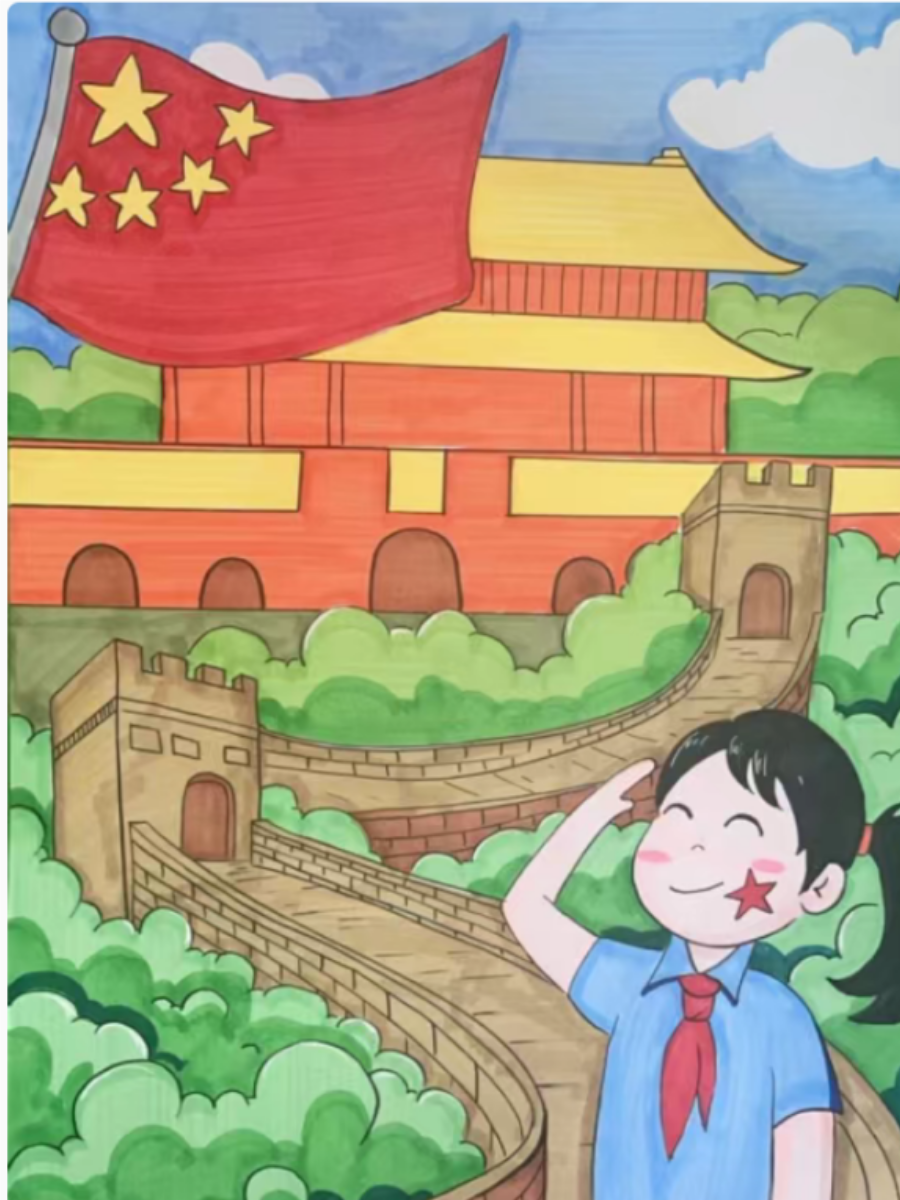 迎国庆绘画,快来了解一下吧
