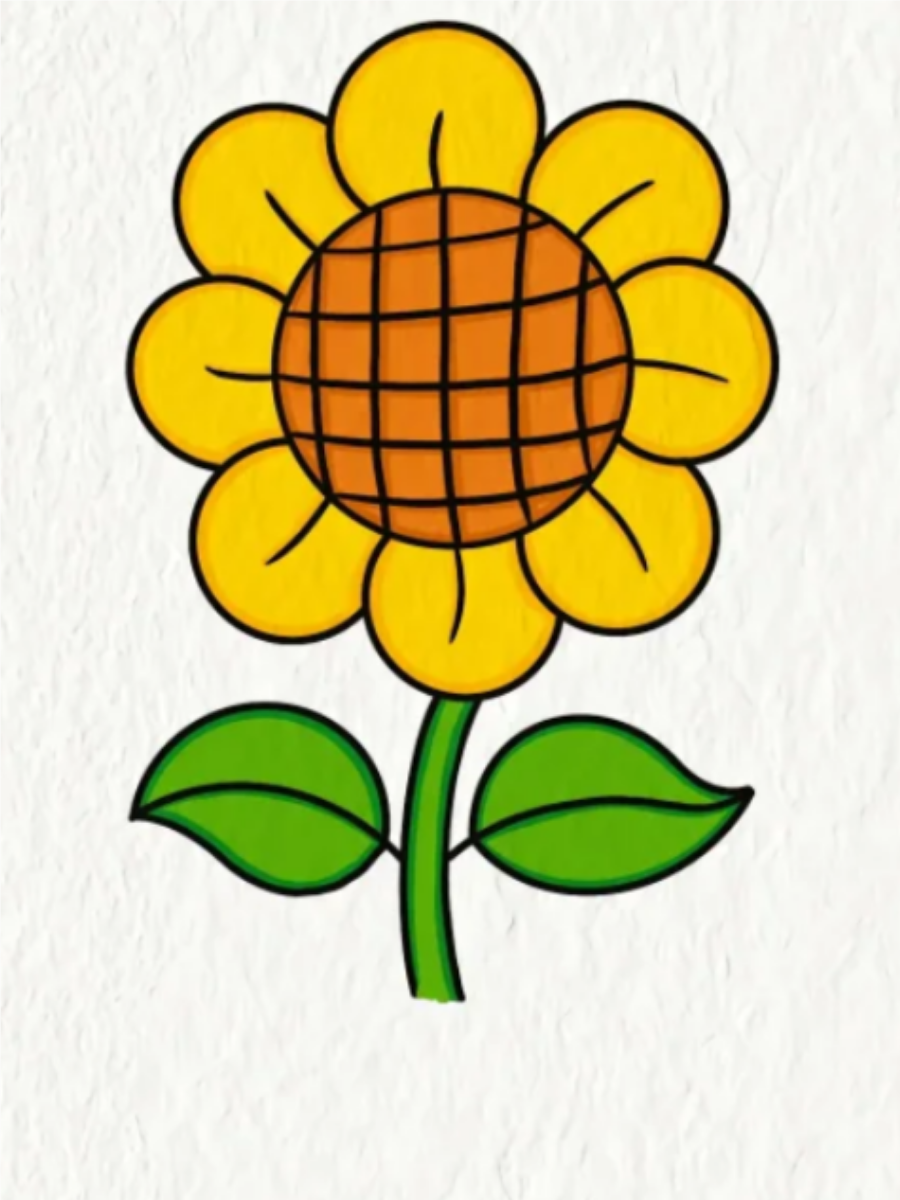 花朵简笔画简单又好看