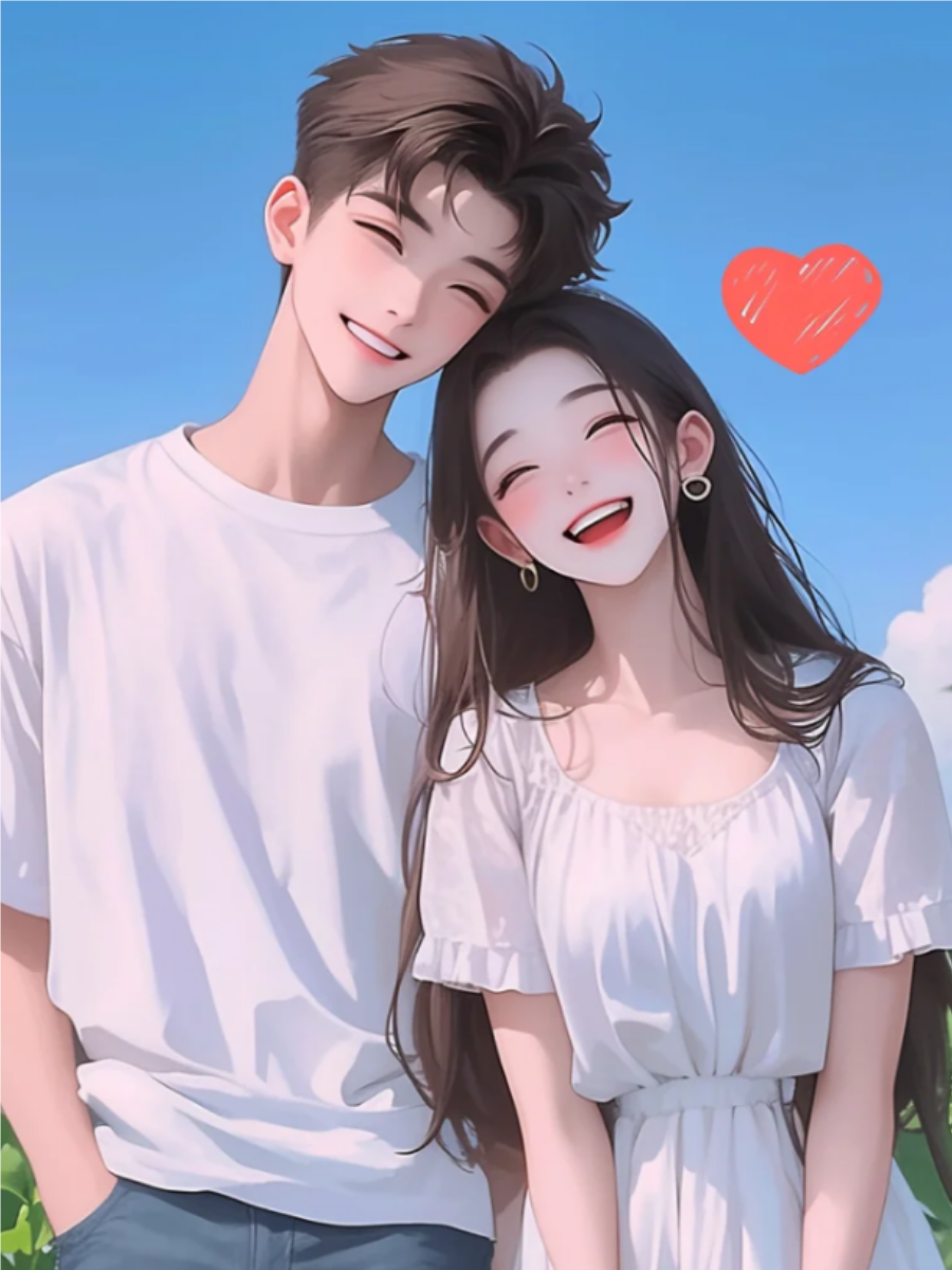 一左一右的老公老婆头像是一种特别的情侣头像