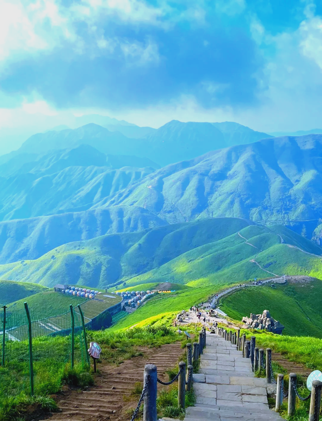 武功山超清风景图片图片