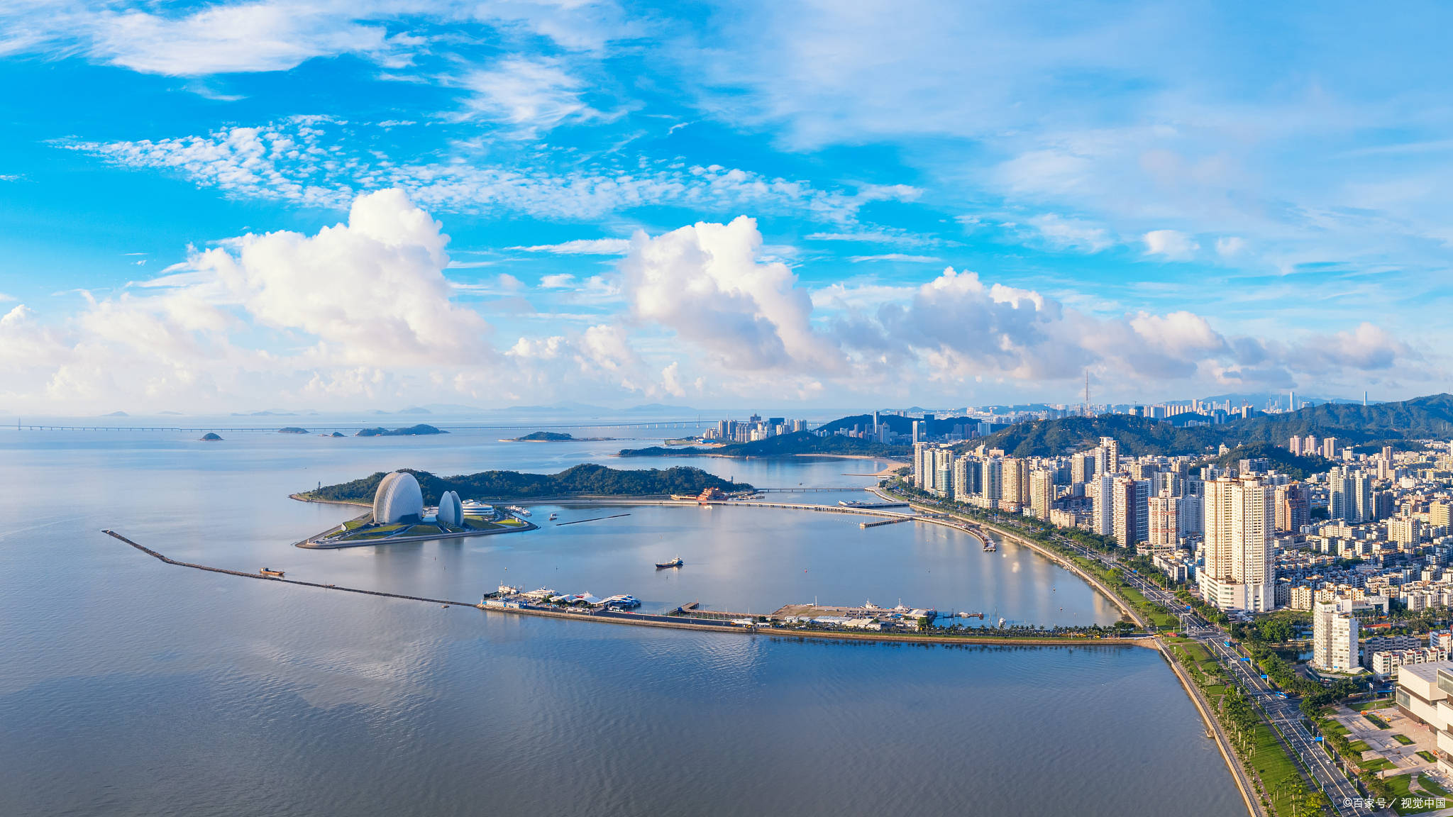 珠海横琴万科海上城市图片