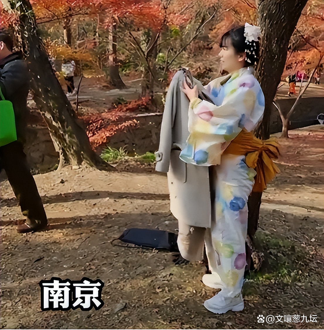 女人在南京穿和服事件