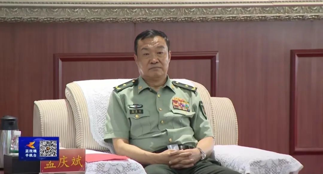 省军区主官系列7:甘肃省军区少将政委孟庆斌