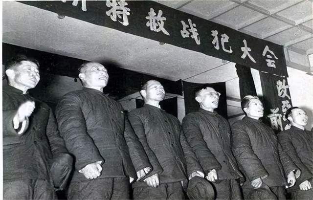 功德林被枪毙的五个战犯