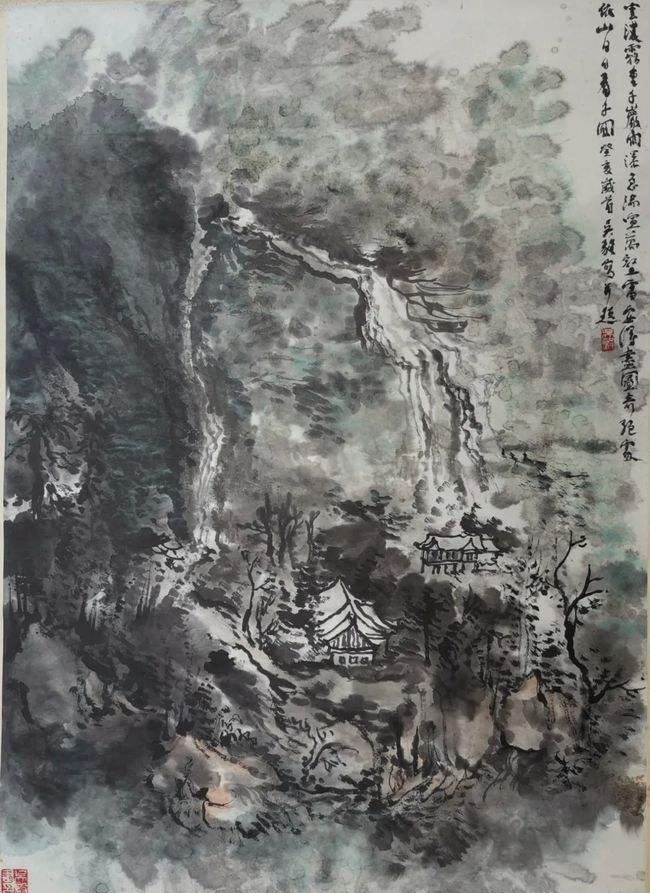 旅美画家吴毅图片