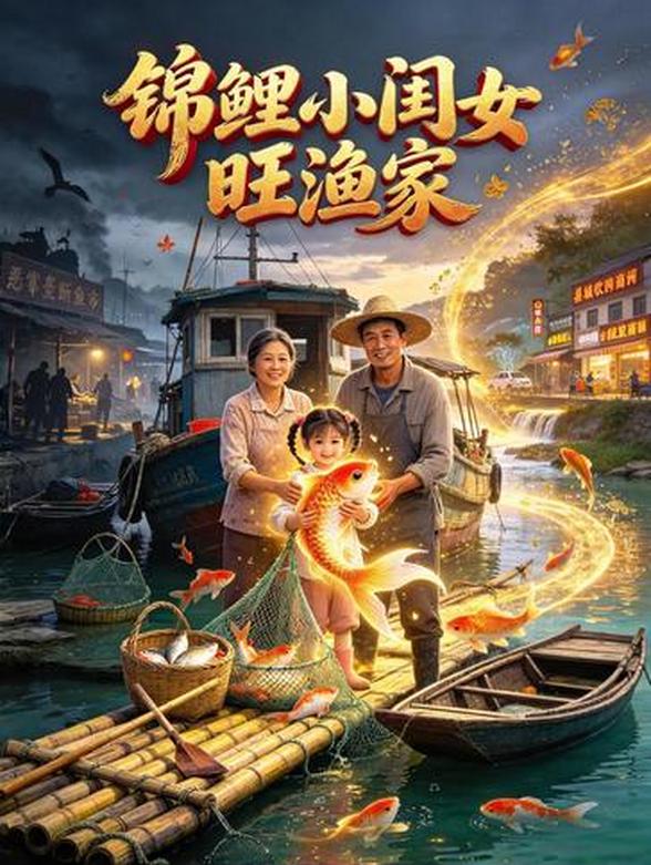 锦鲤小闺女旺渔家