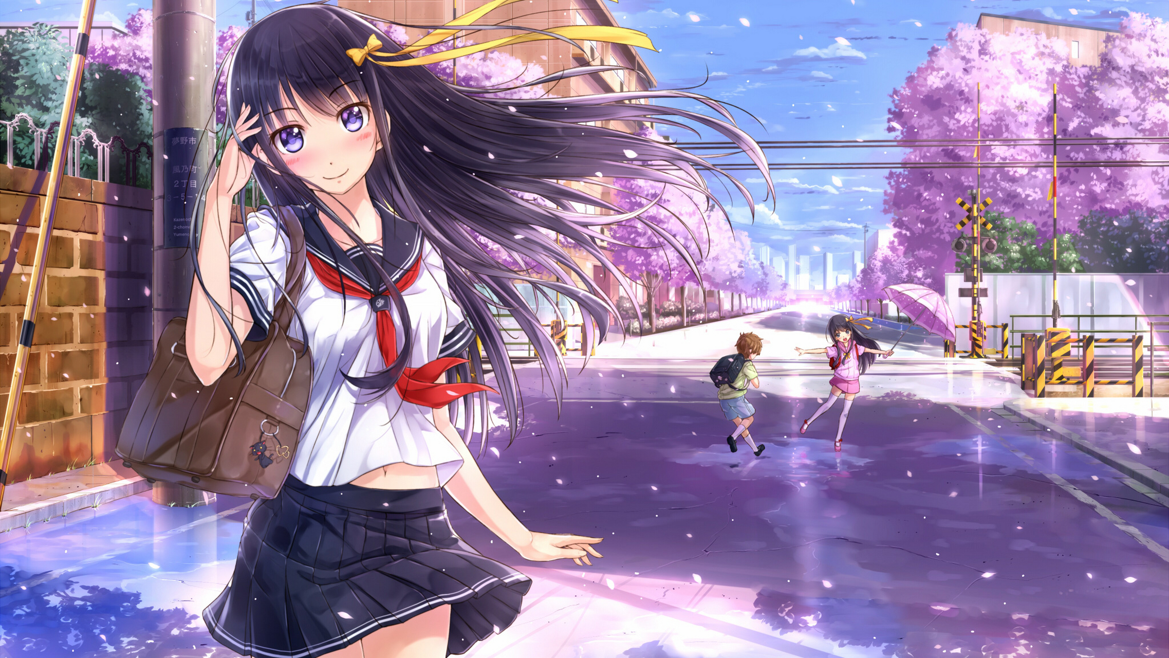 高中时代,豆蔻年华#二次元美图# #动漫美图