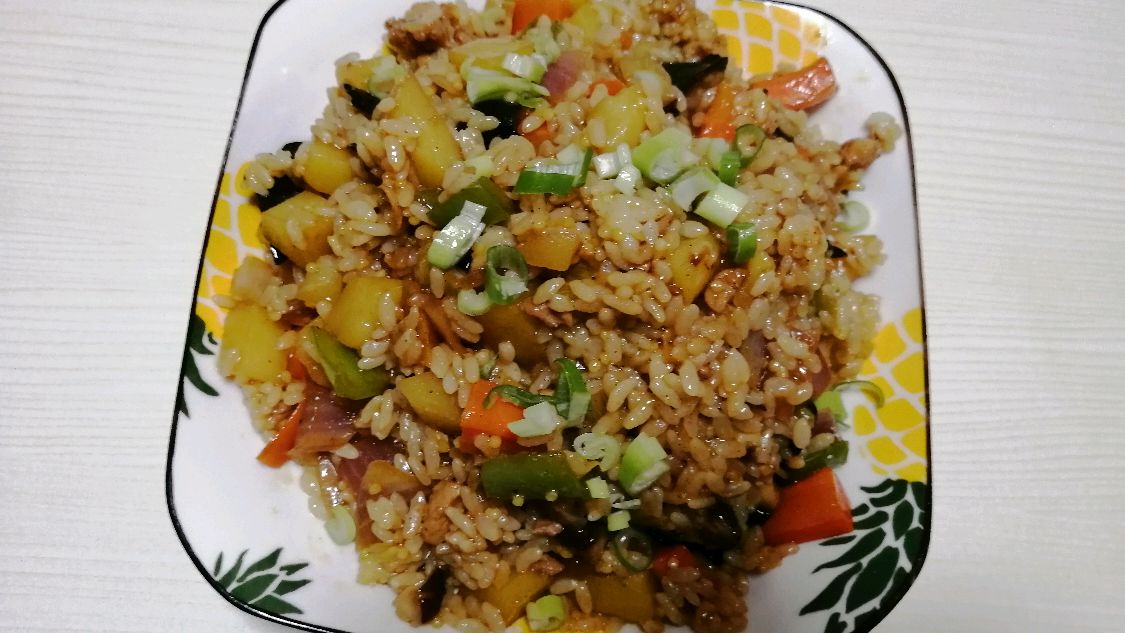 香味扑鼻的鸡腿咖喱饭,好吃易做,一看就会