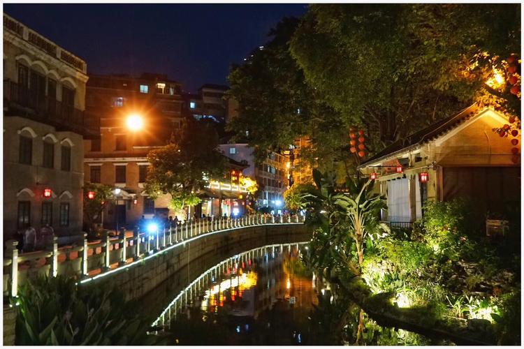 广州茘技湾永庆坊夜景图集