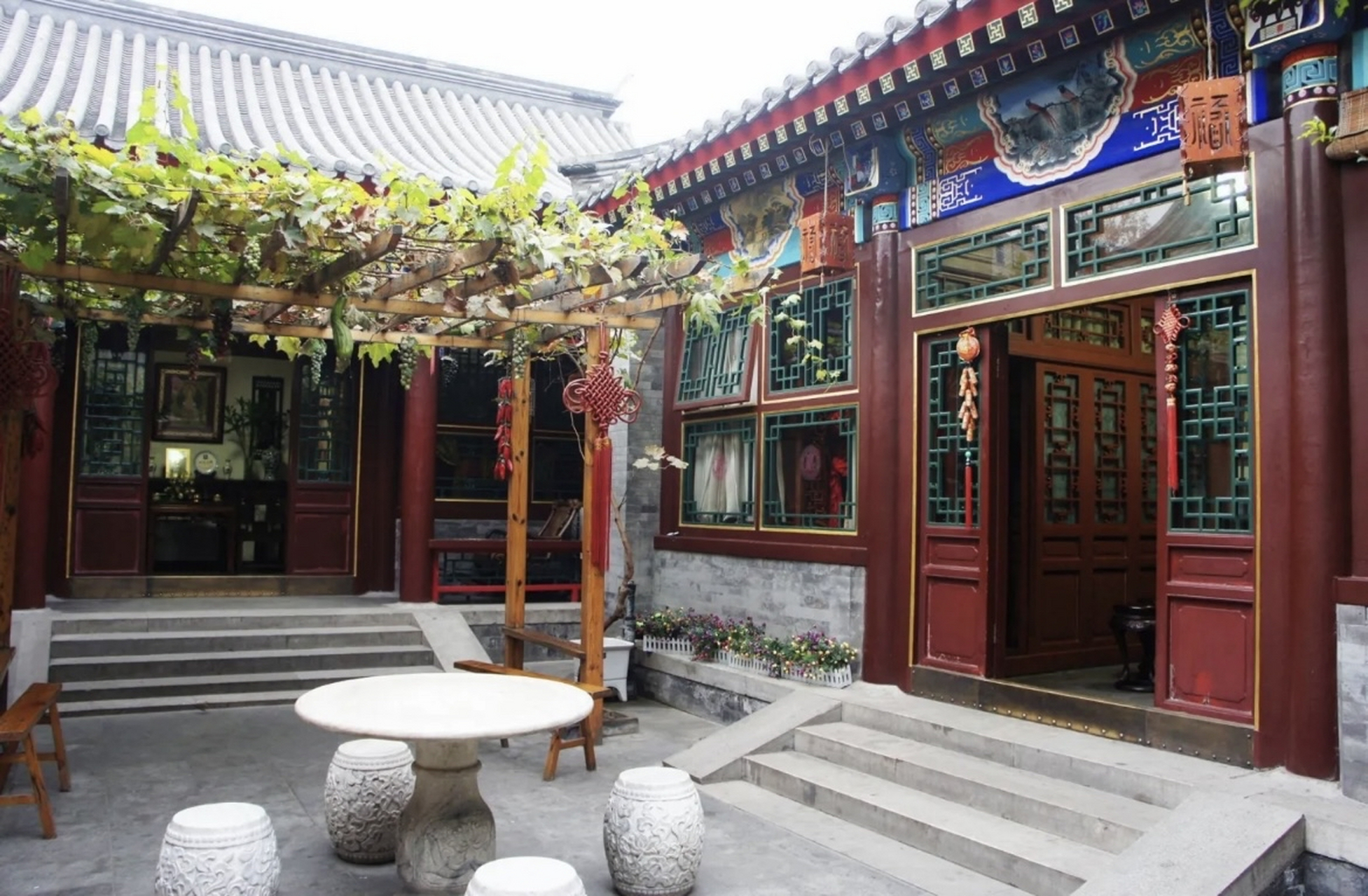 什刹海四合院位于北京市西城区羊房胡同 23一3号,这次去逛恭王府的