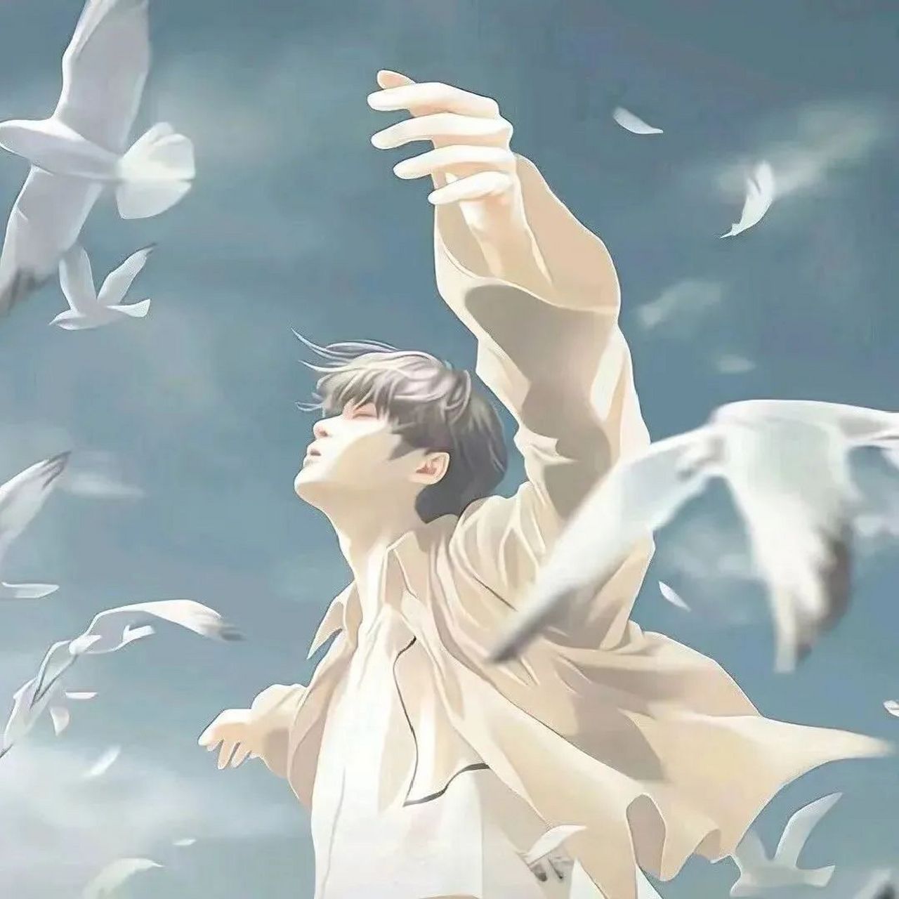 分享一组氛围感拉满的动漫头像!#动漫头像