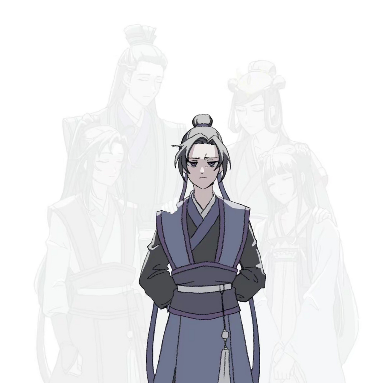 后来,莲花坞只剩下了一个江宗主……#魔道祖师