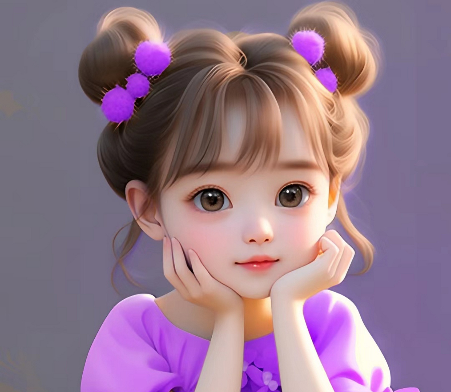 呆萌且#乐享周末分享吧# 可爱的小女孩