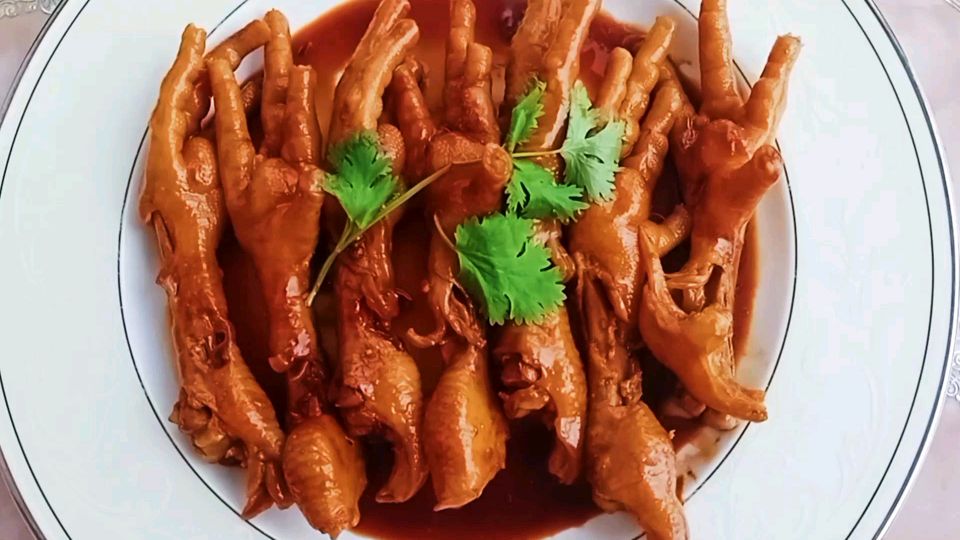 中药配鸡爪,熟食店里都做不出来的美味!