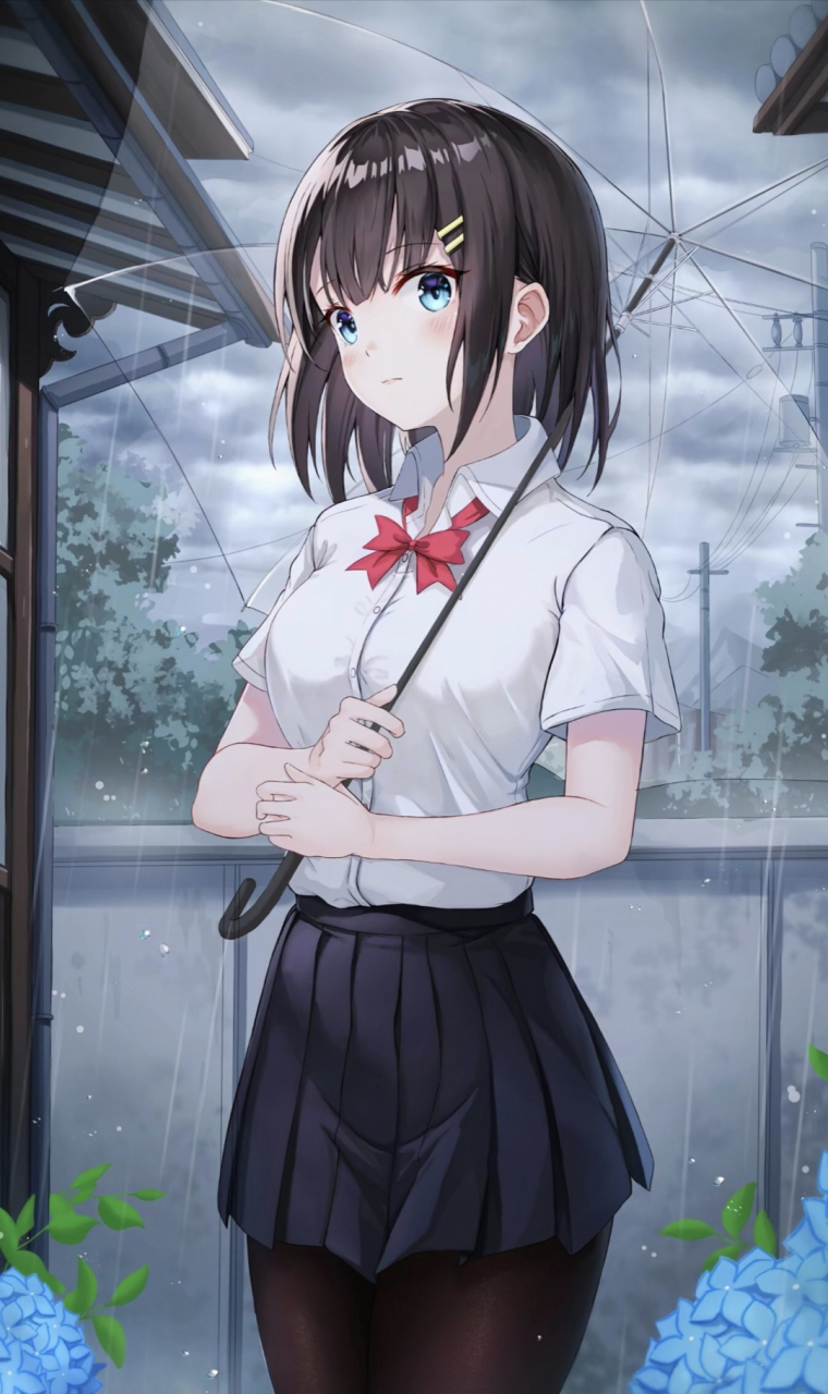 今日份分享,二次元动漫可爱唯美少女手机壁纸#每天都有新壁纸# #动漫