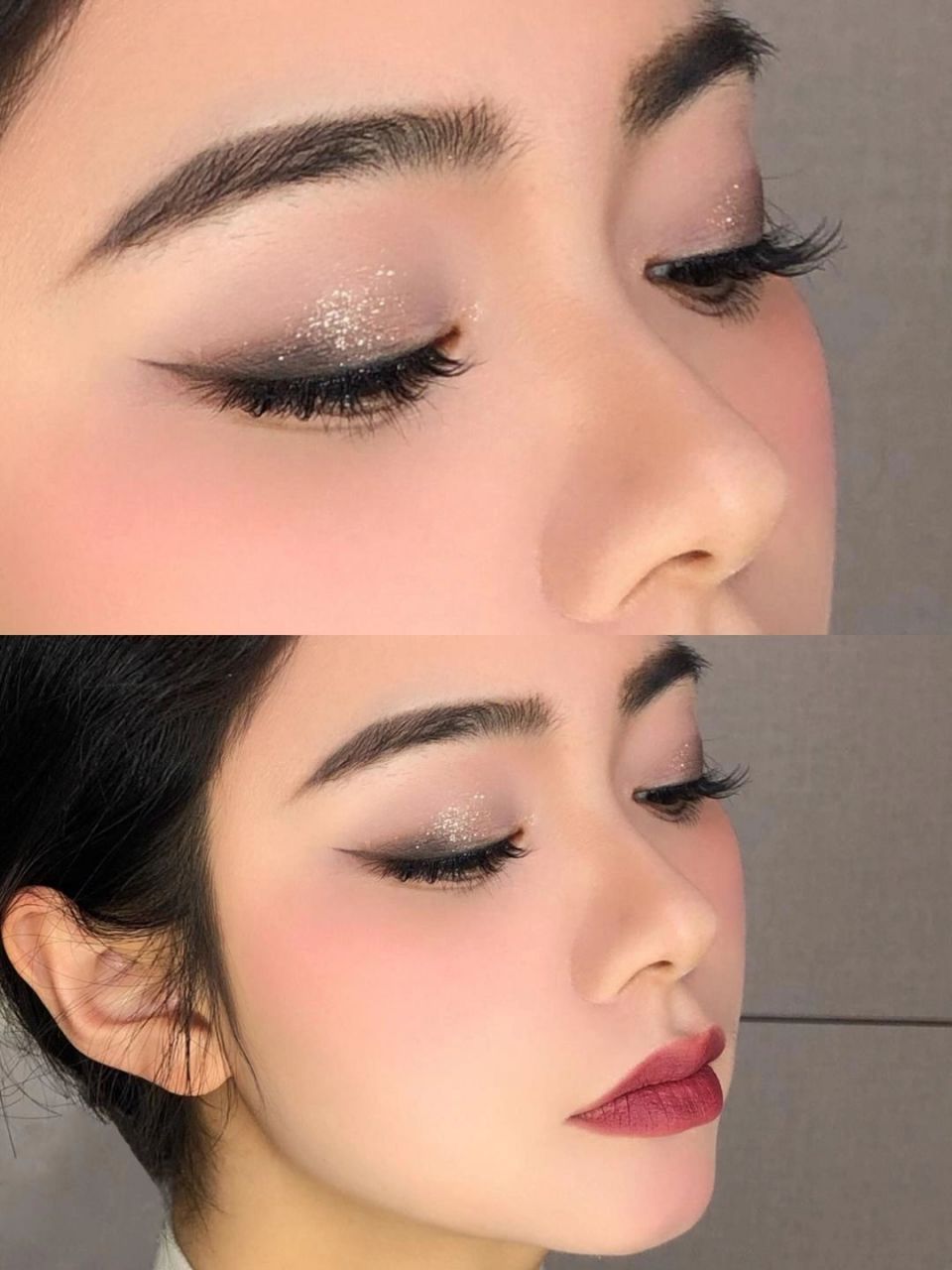 清泰式小烟熏妆,带教程~ #烟熏妆[话题]# #想画烟熏妆的集美们可以试