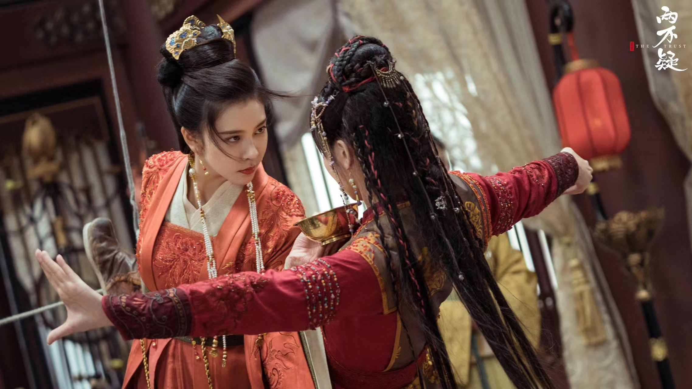 宋妍霏 72#电视剧恩爱两不疑#     『抛锦裘 卸红妆』    徐钰英气