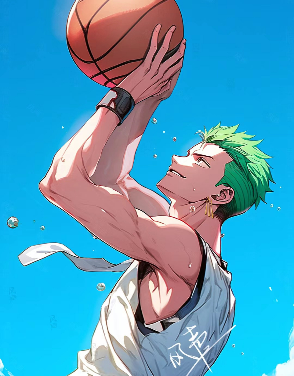 海贼王#你有见过索隆打篮球吗?78