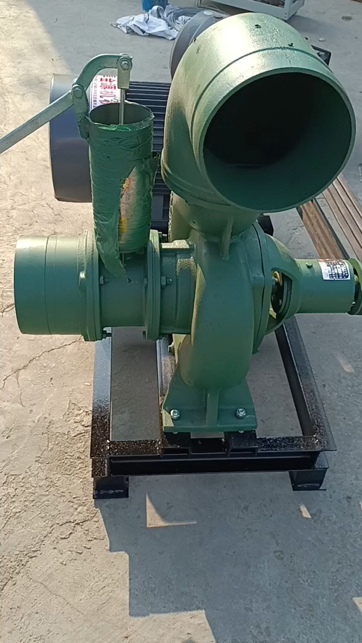 电机款大八寸抽水机流量680立方农田灌溉排水