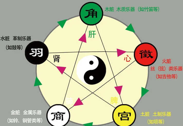 音乐保健—五音入五脏