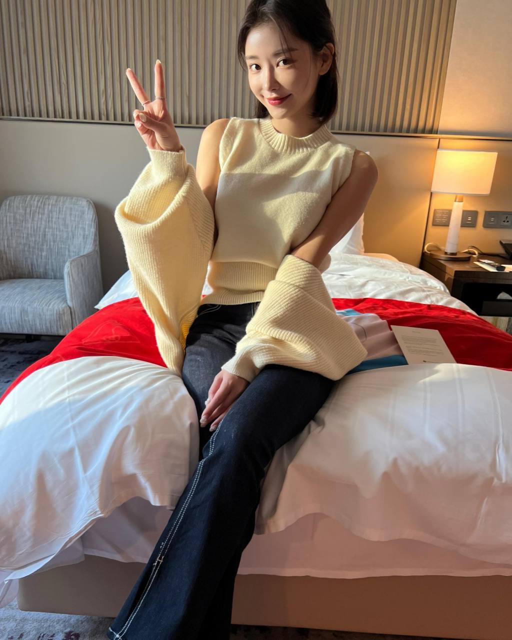 韩国名模金贞延日常写真欣赏#韩国女神# #金贞延