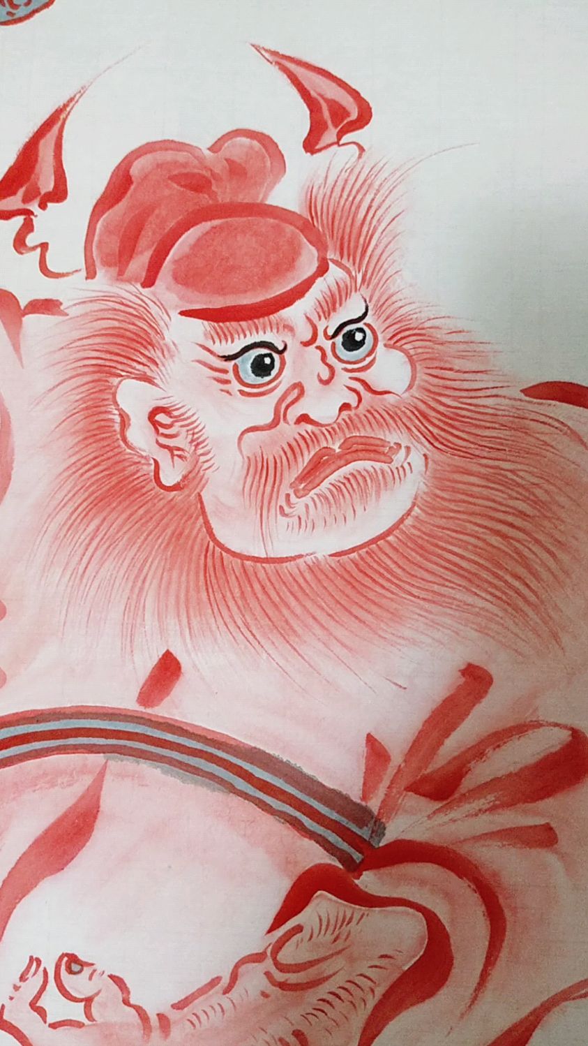 方勇灵璧钟馗画