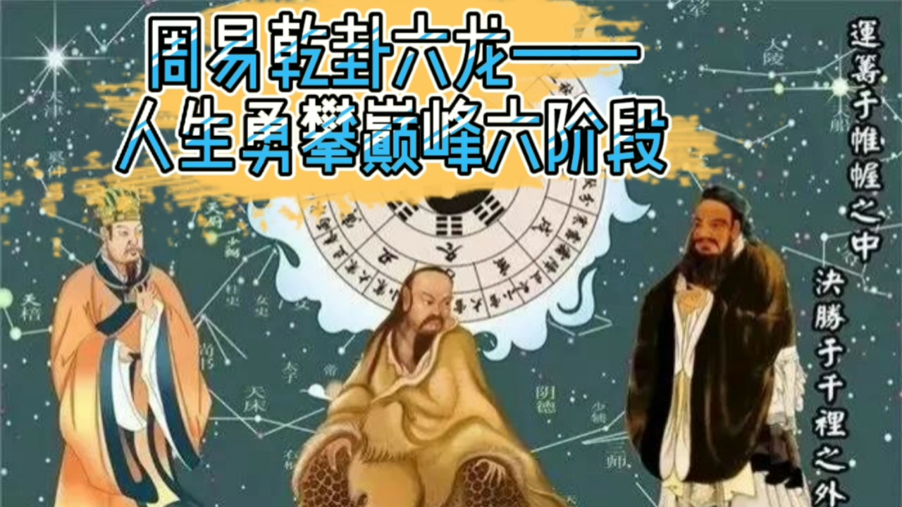 3000年疑問告破:「用九,見群龍無首,吉」|乾卦六龍創業六階段