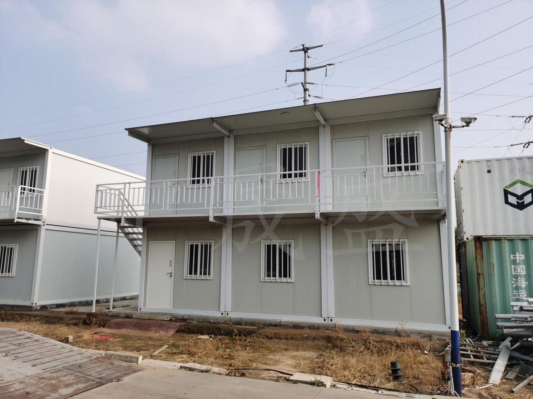 集装箱活动房工地快速打包箱活动房简易装配式快拼箱房.