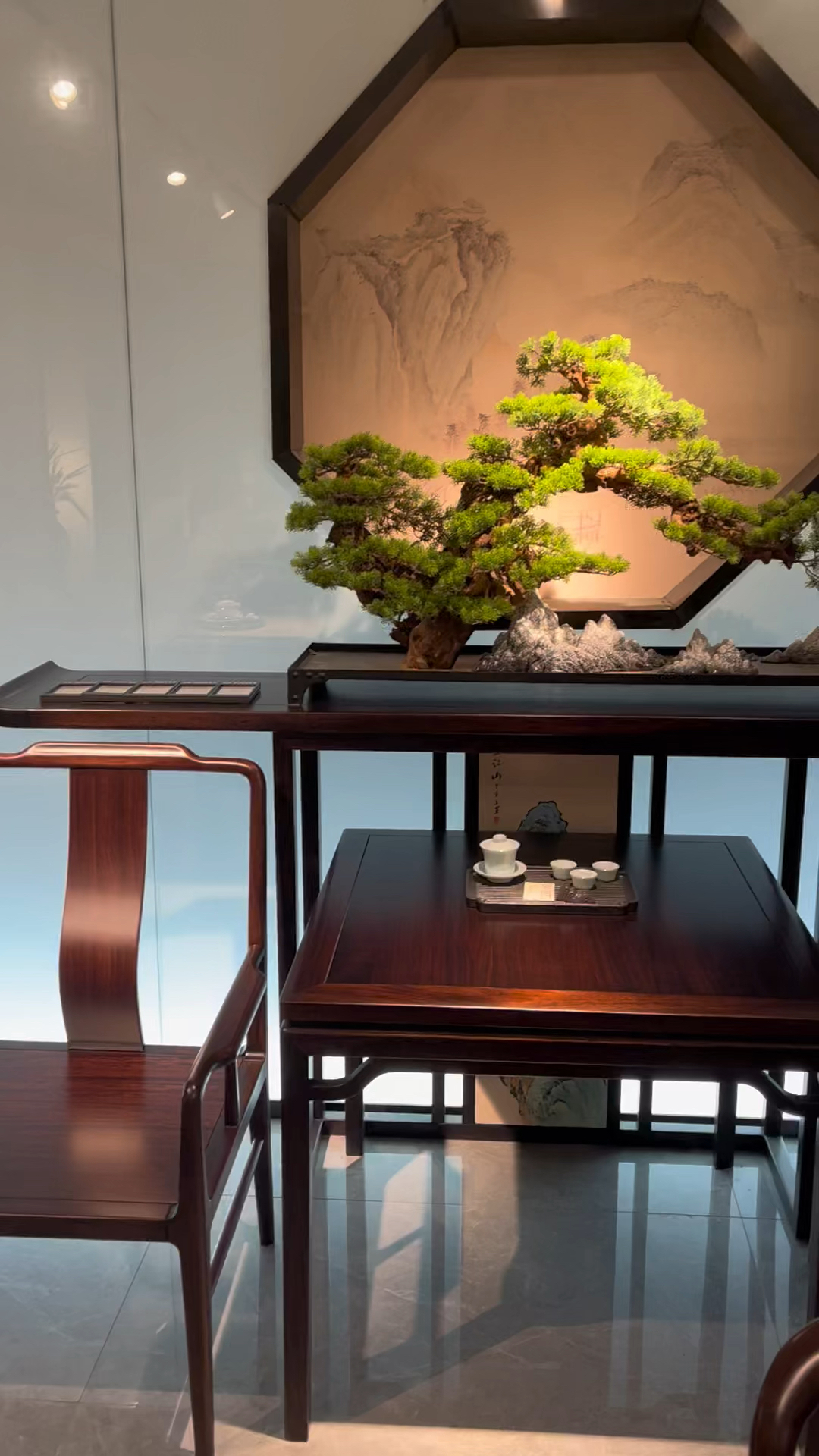 新中式中堂四件套