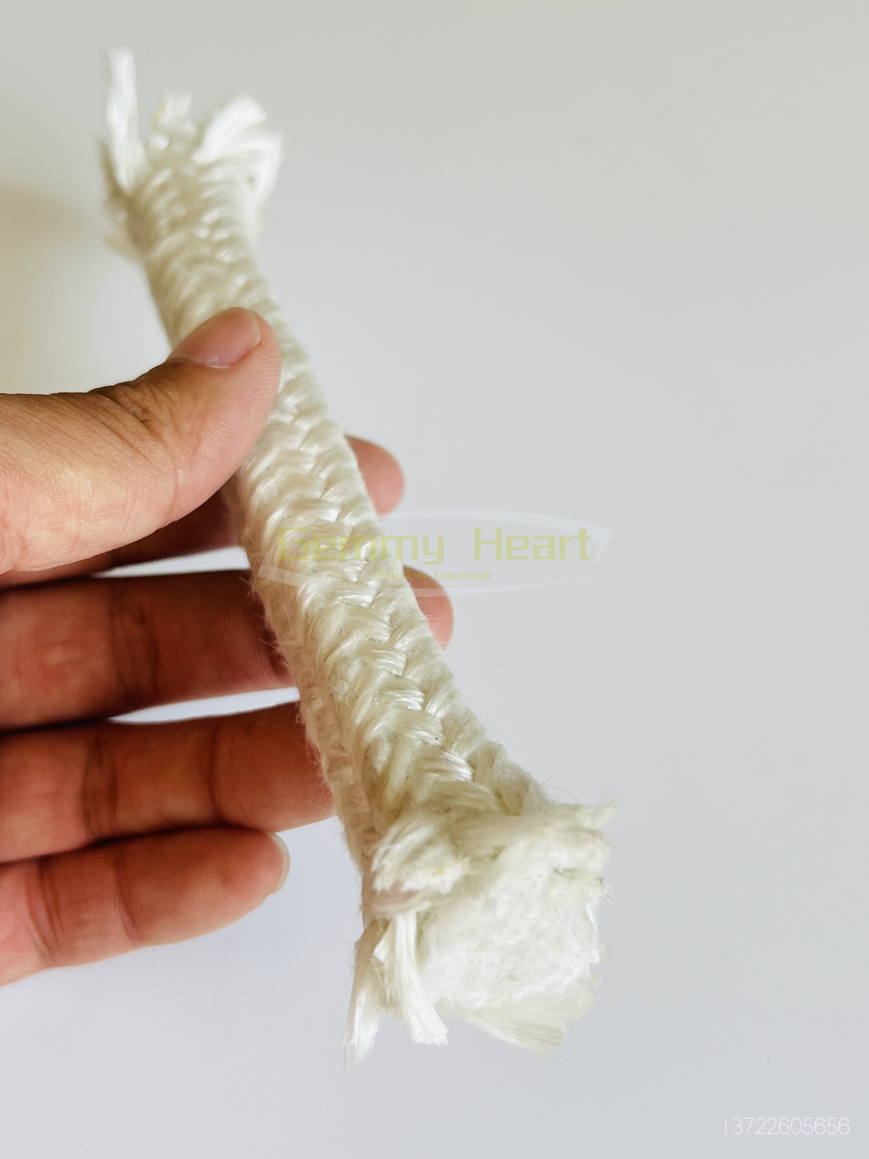 玻璃纤维盘根耐高温密封条烤箱石棉绳硅酸铝窑炉门耐火填料