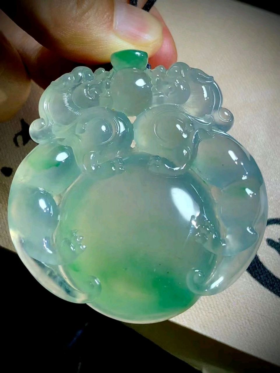 【双龙护主】,成德玉雕艺术!