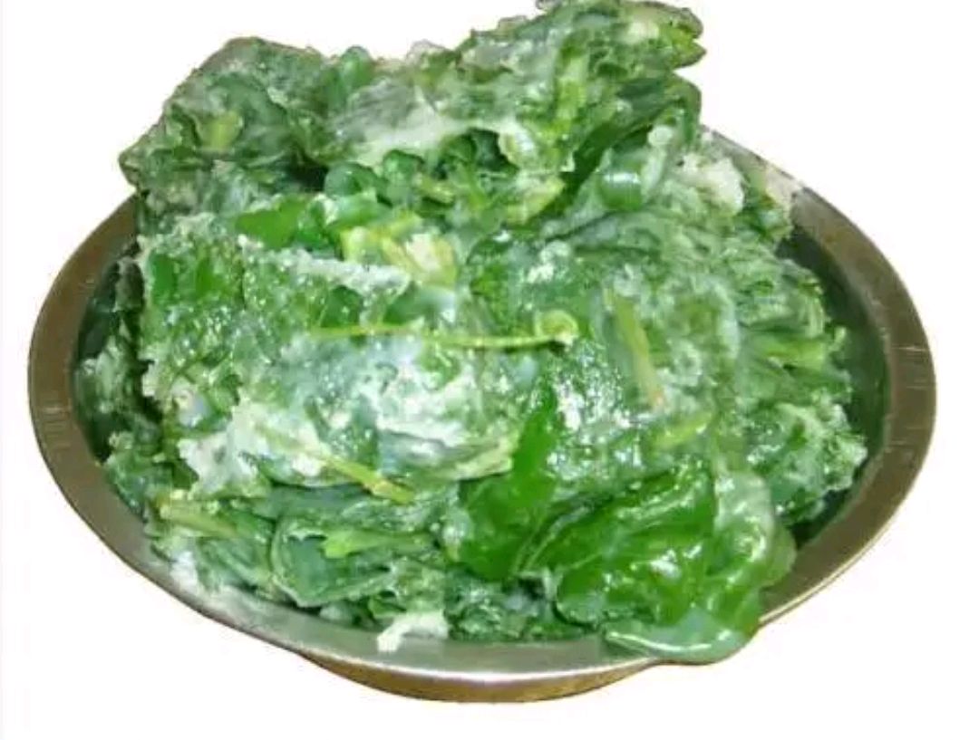 江西瑞金特色小吃,番薯叶子米果