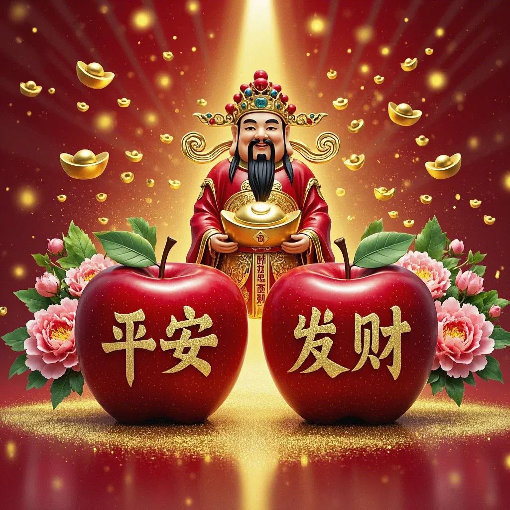 2025平安发财头像