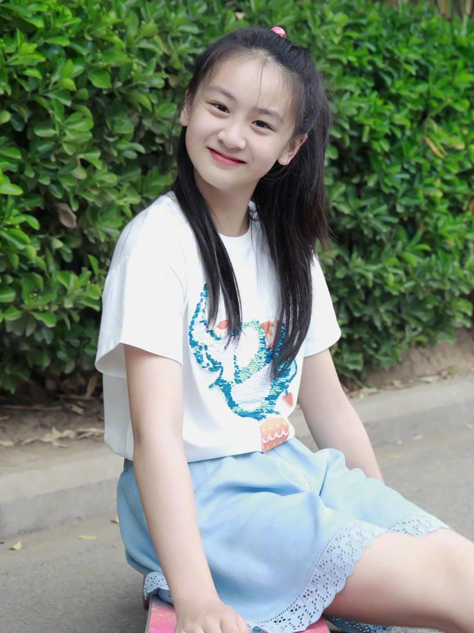 女儿森碟下巴后缩严重!田亮回应:正在进行矫正,需要时间